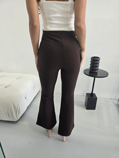 KIANA PANTS - COCOA