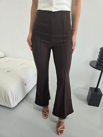 KIANA PANTS - COCOA