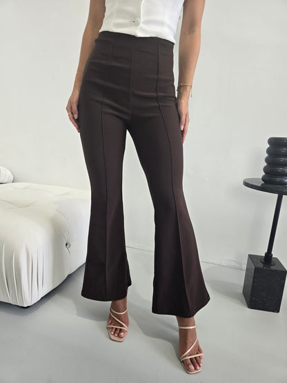 KIANA PANTS - COCOA