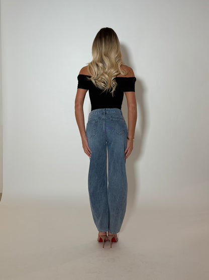 NAOMI BODYSUIT - BLACK