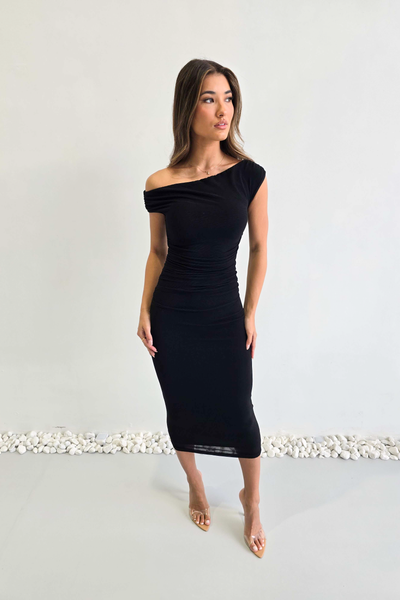 DENZIL DRESS - BLACK