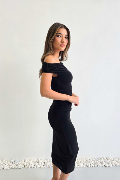 DENZIL DRESS - BLACK