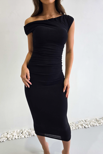 DENZIL DRESS - BLACK