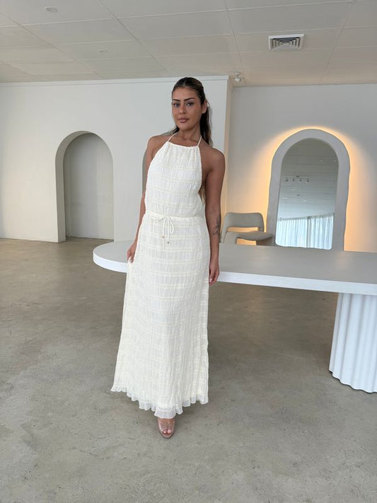 MAISIE DRESS - BEIGE