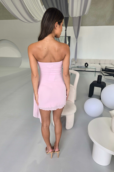 HAILEE DRESS - BABY PINK