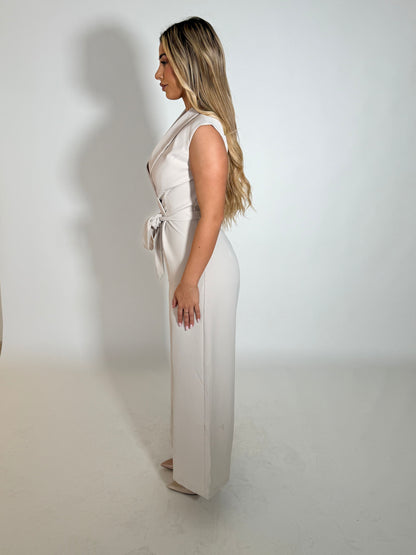 NALANI JUMPSUIT - BONE