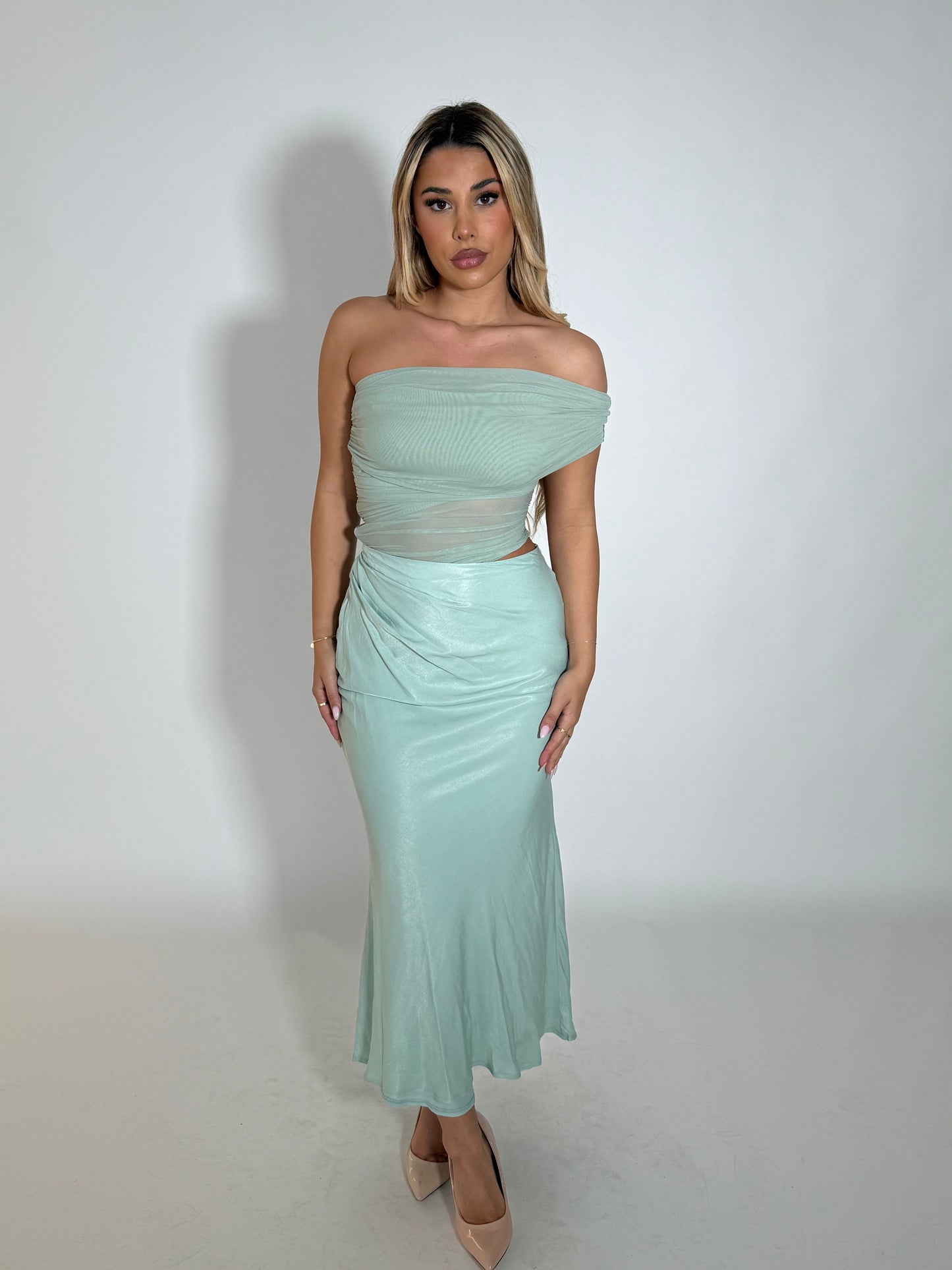 LILA DRESS - SAGE