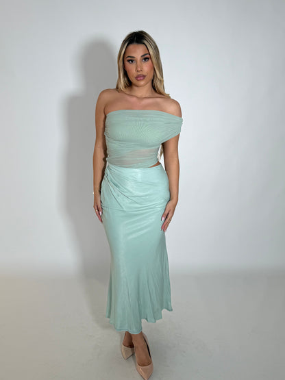 LILA DRESS - SAGE