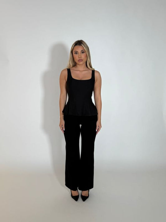 SUZ TOP - BLACK