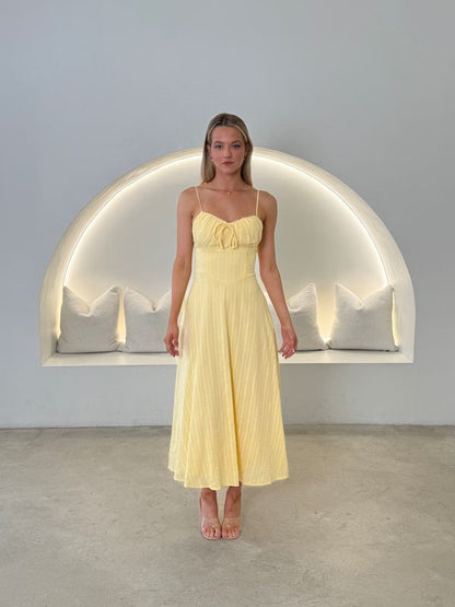 ZOZO DRESS - LEMON