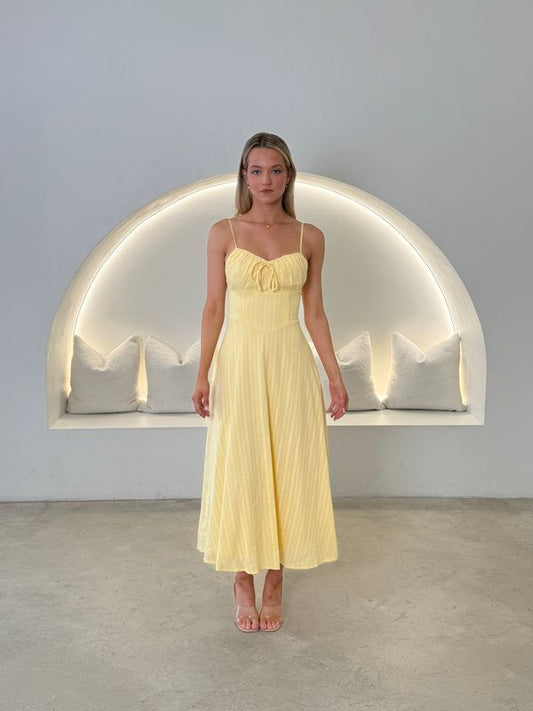 ZOZO DRESS - LEMON