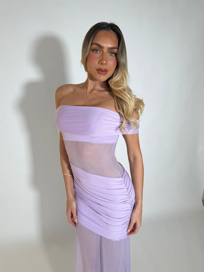 OVALIE DRESS - LILAC