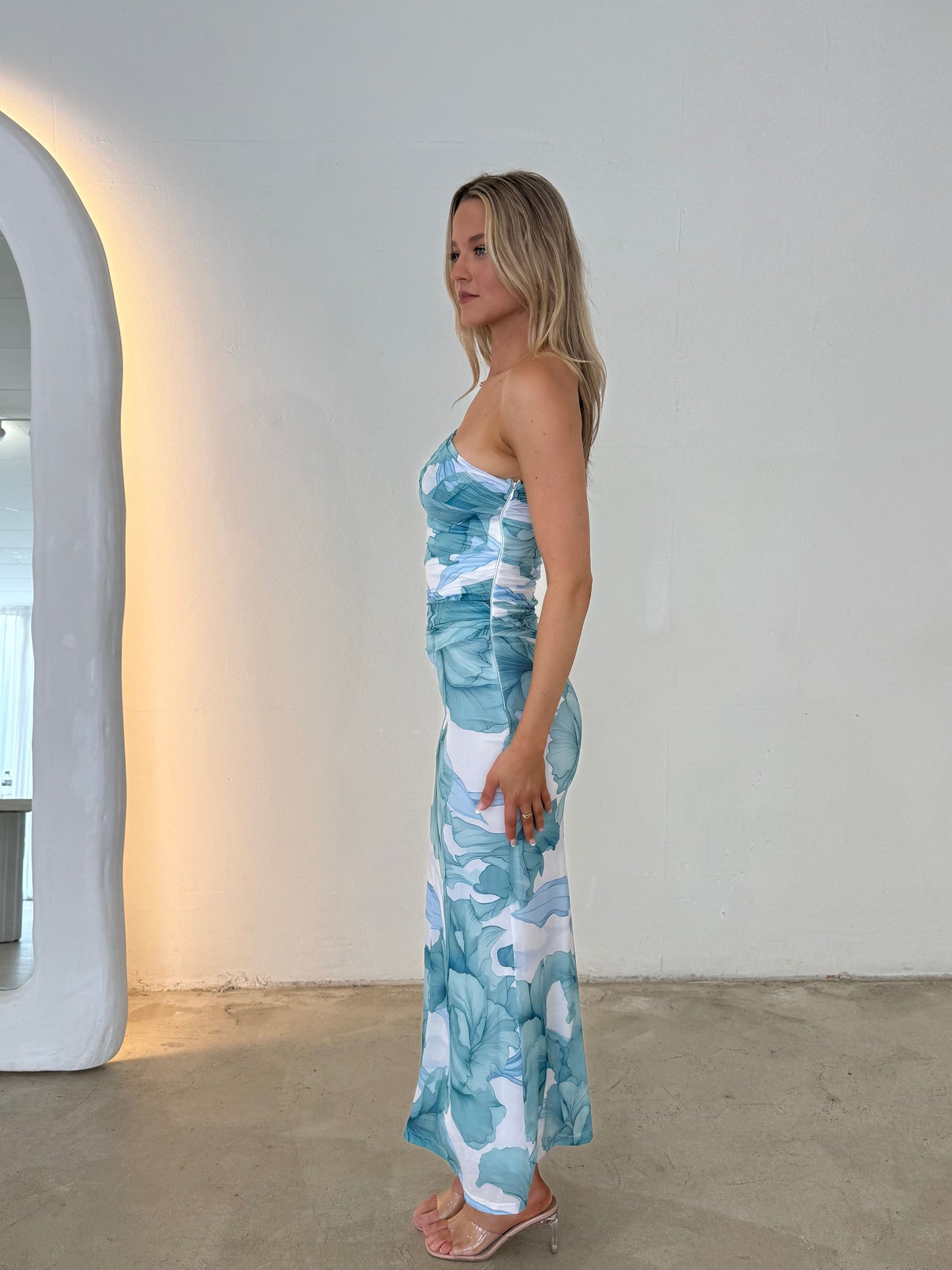 ABIA DRESS - SAGE