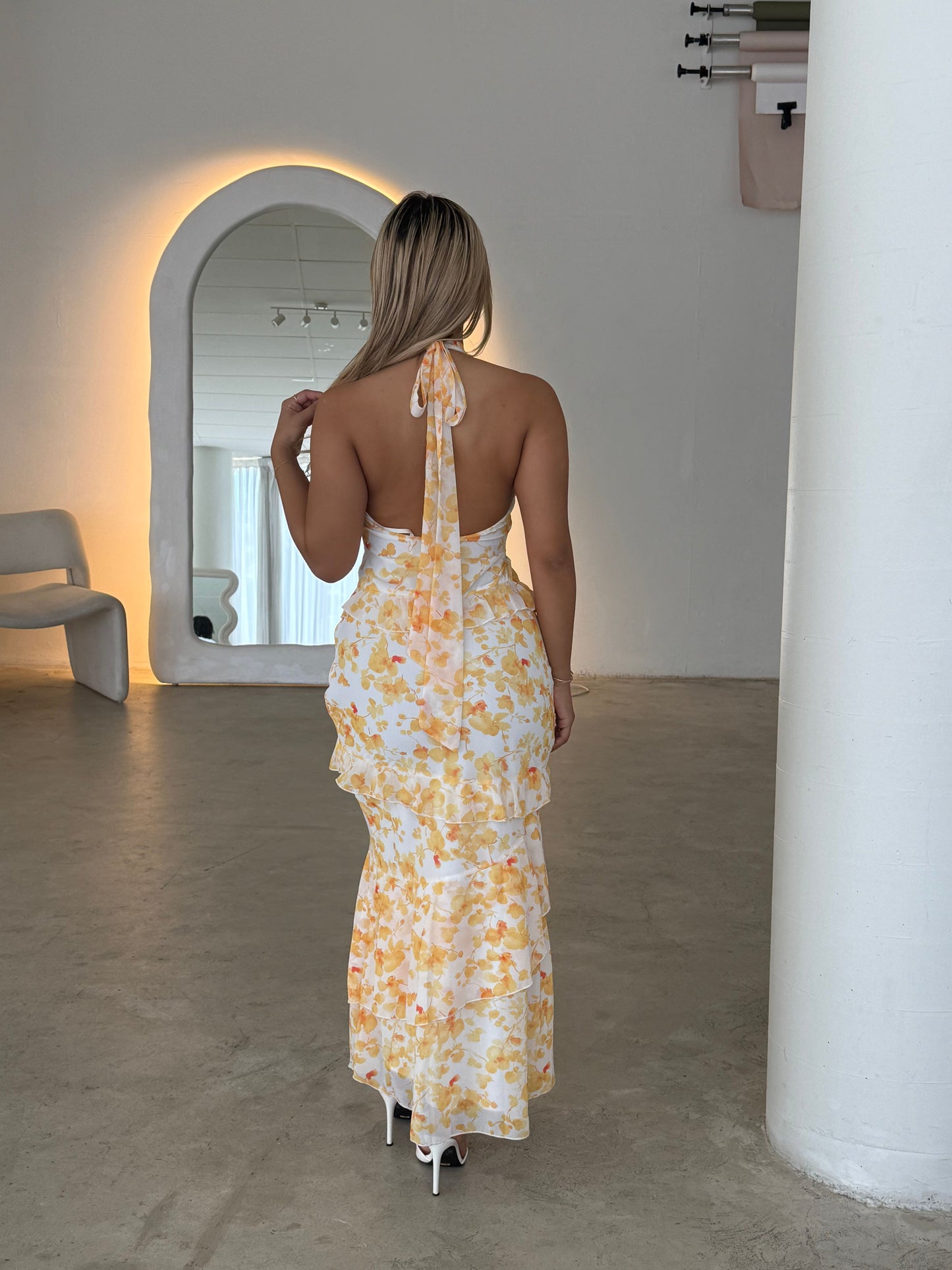 THEO DRESS - YELLOW