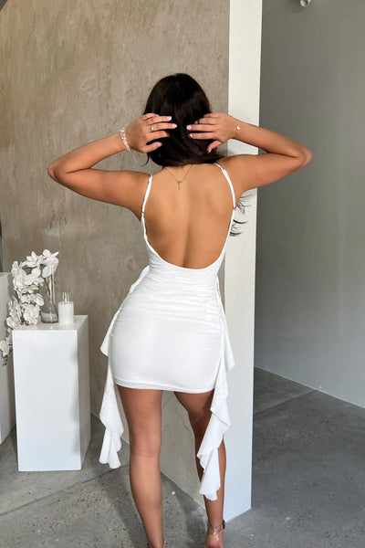 MADALYN DRESS - WHITE