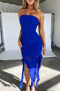 ALL NIGHT PARTY DRESS - BLUE