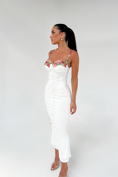 ZONDA DRESS - WHITE