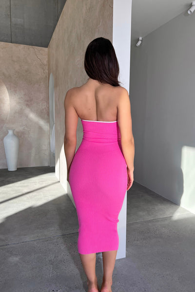 CARLIE DRESS - PINK