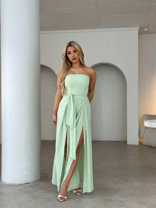 SOUMYA JUMPSUIT - LIMECREAM