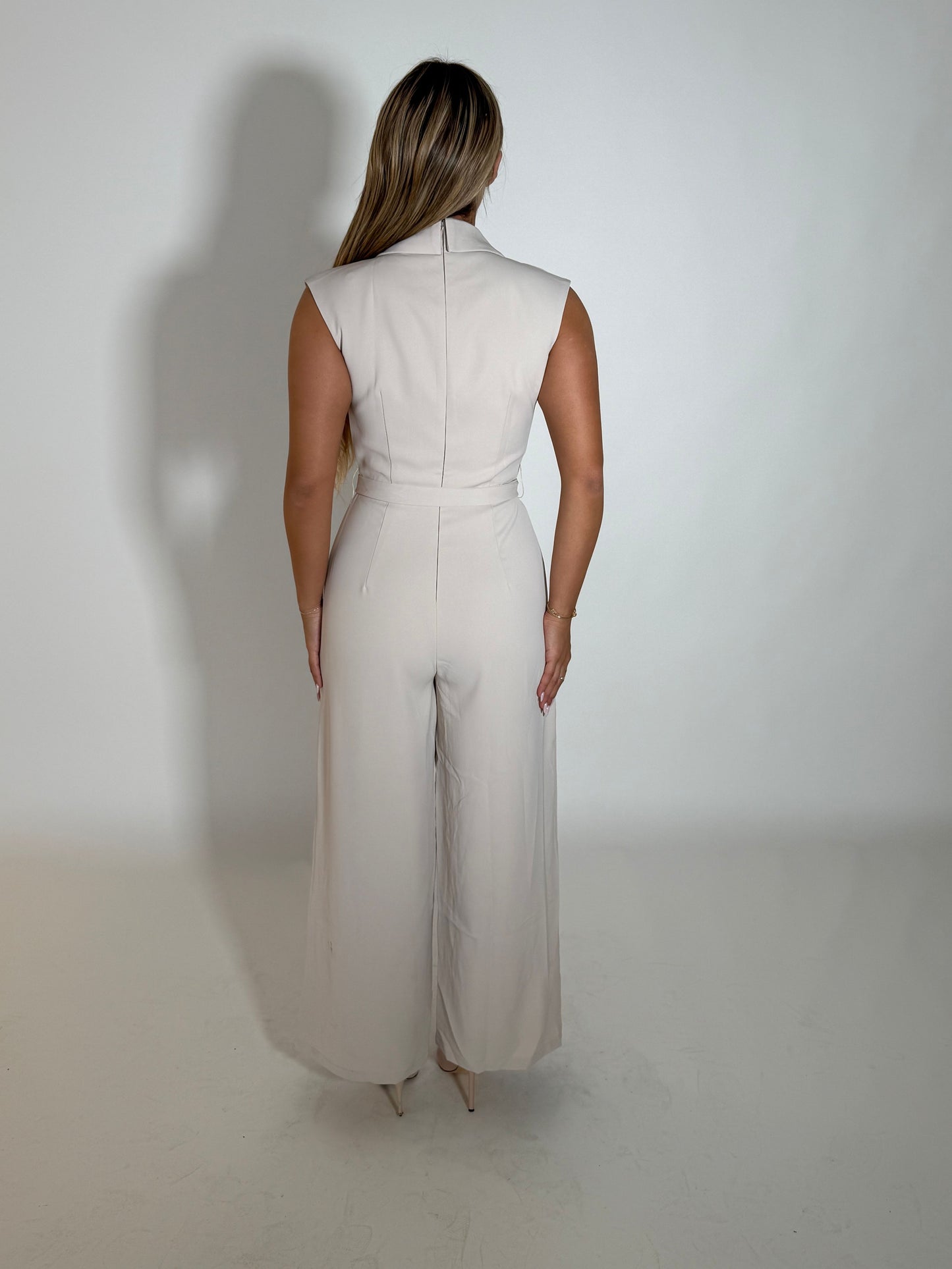 NALANI JUMPSUIT - BONE