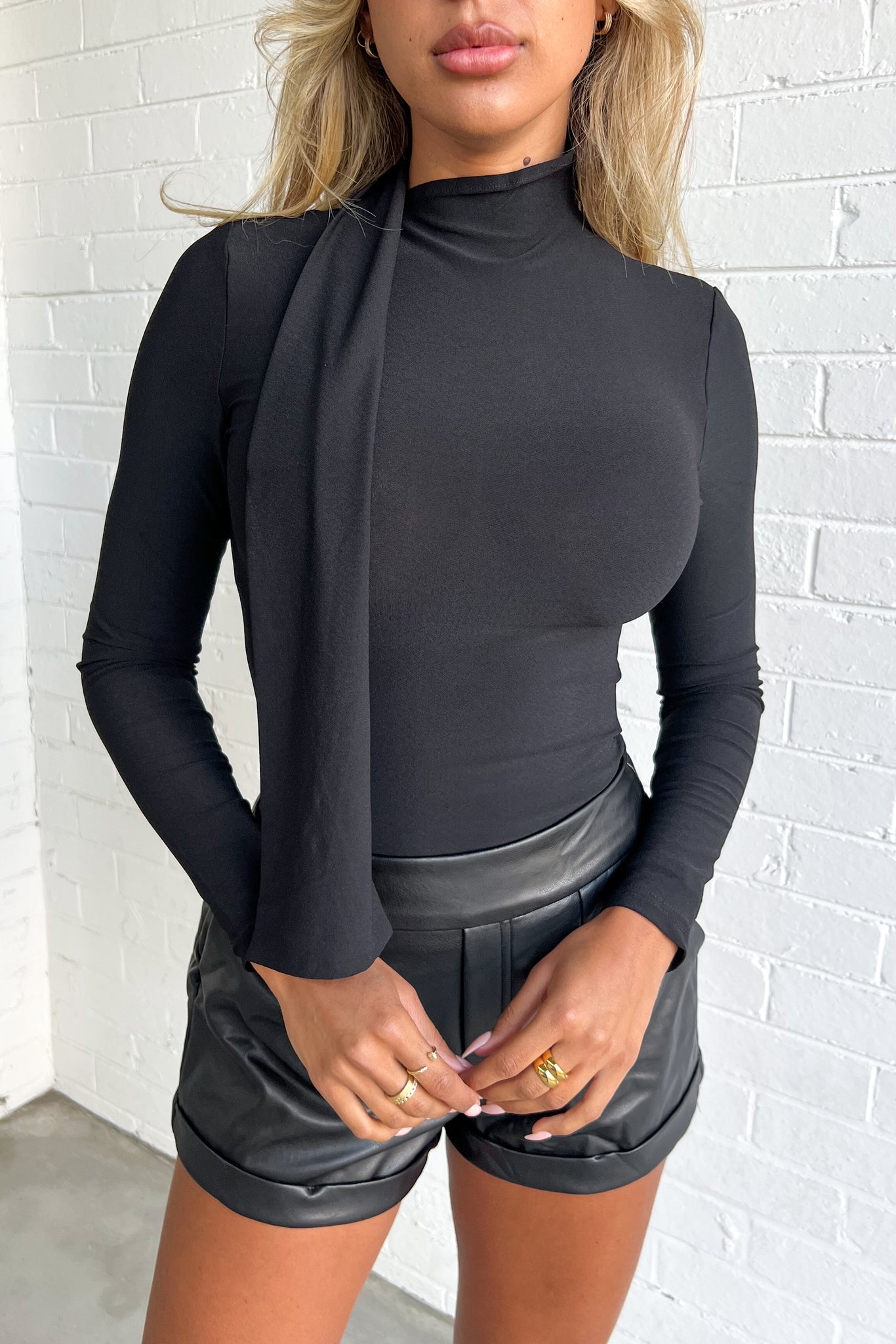 MILANO TOP - BLACK