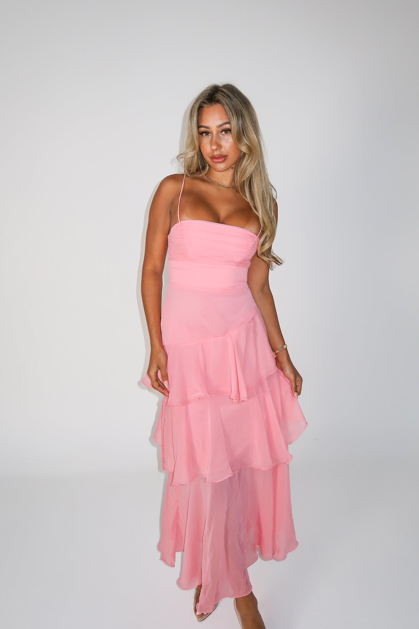 VESPER DRESS - PINK / BLUSH