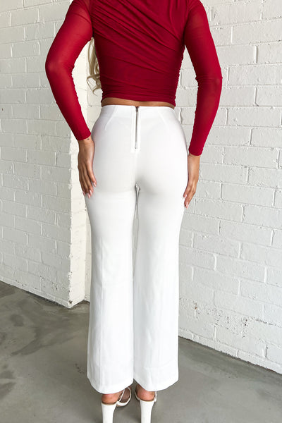 UNTAMED PANTS - WHITE