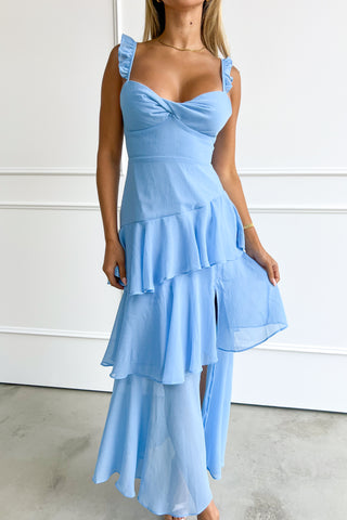 BRIDGETT DRESS - BLUE