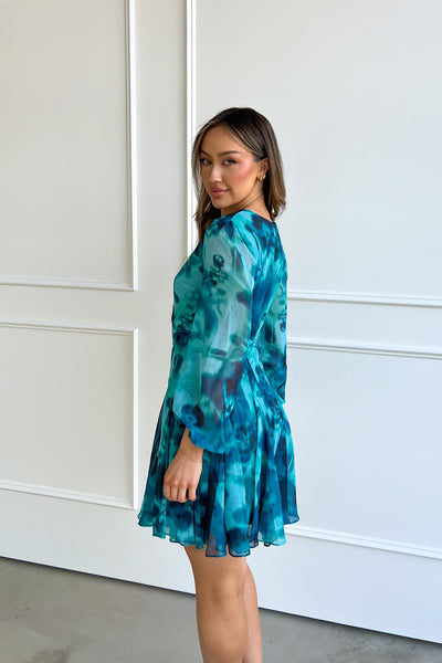 SOPHIE DRESS - TEAL