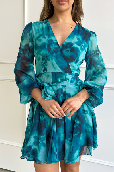 SOPHIE DRESS - TEAL