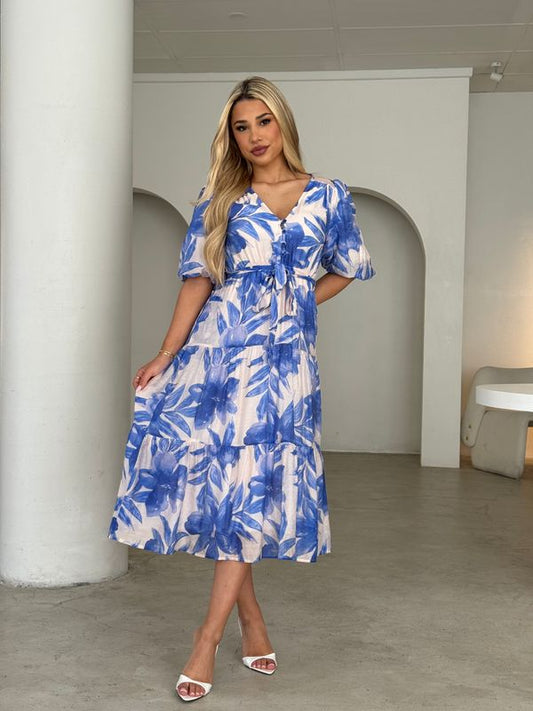 MARY DRESS - BLUE