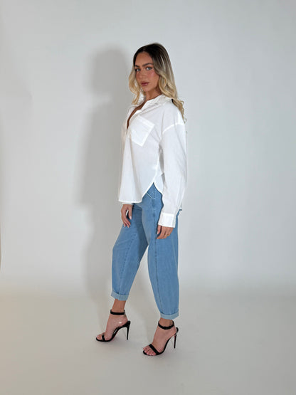 QUINN SHIRT - WHITE