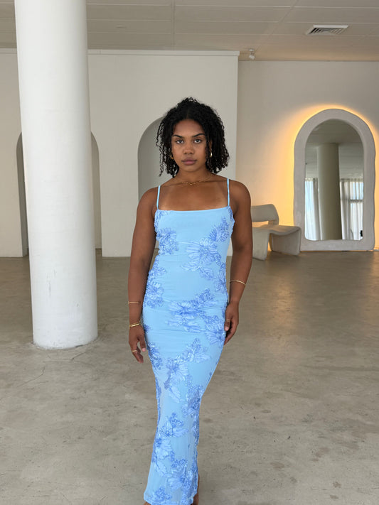 CATALINA DRESS - BLUE