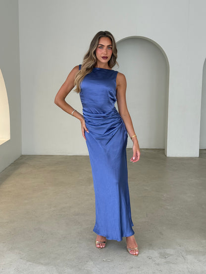 BEA DRESS - BLUE