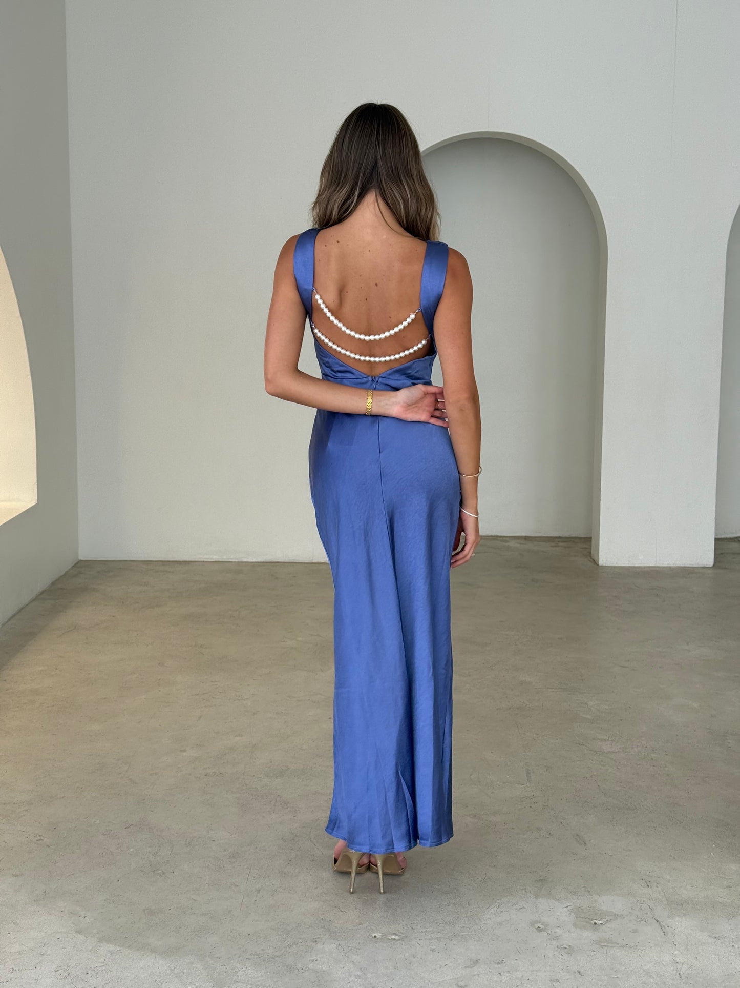 BEA DRESS - BLUE