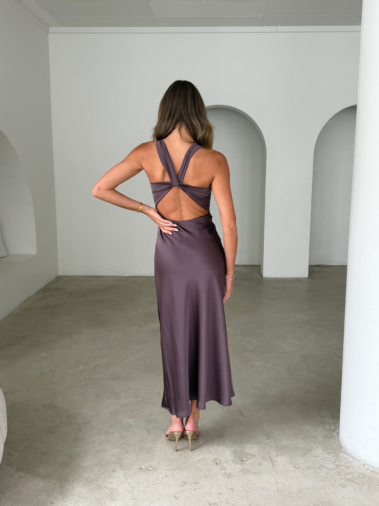 HANA DRESS - PURPLE