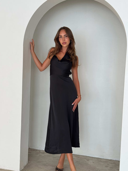 LUCIA DRESS - BLACK