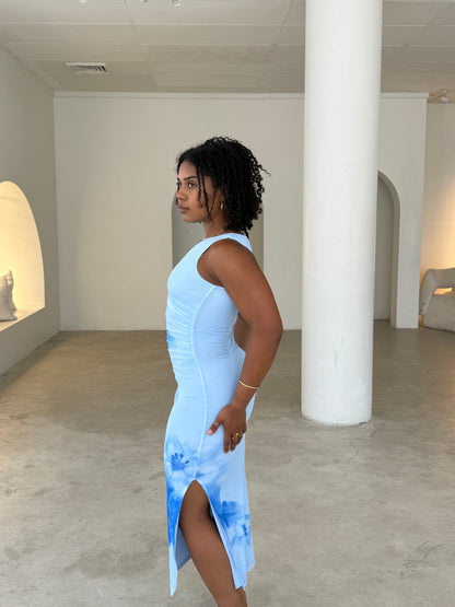 LOU LOU DRESS - BLUE