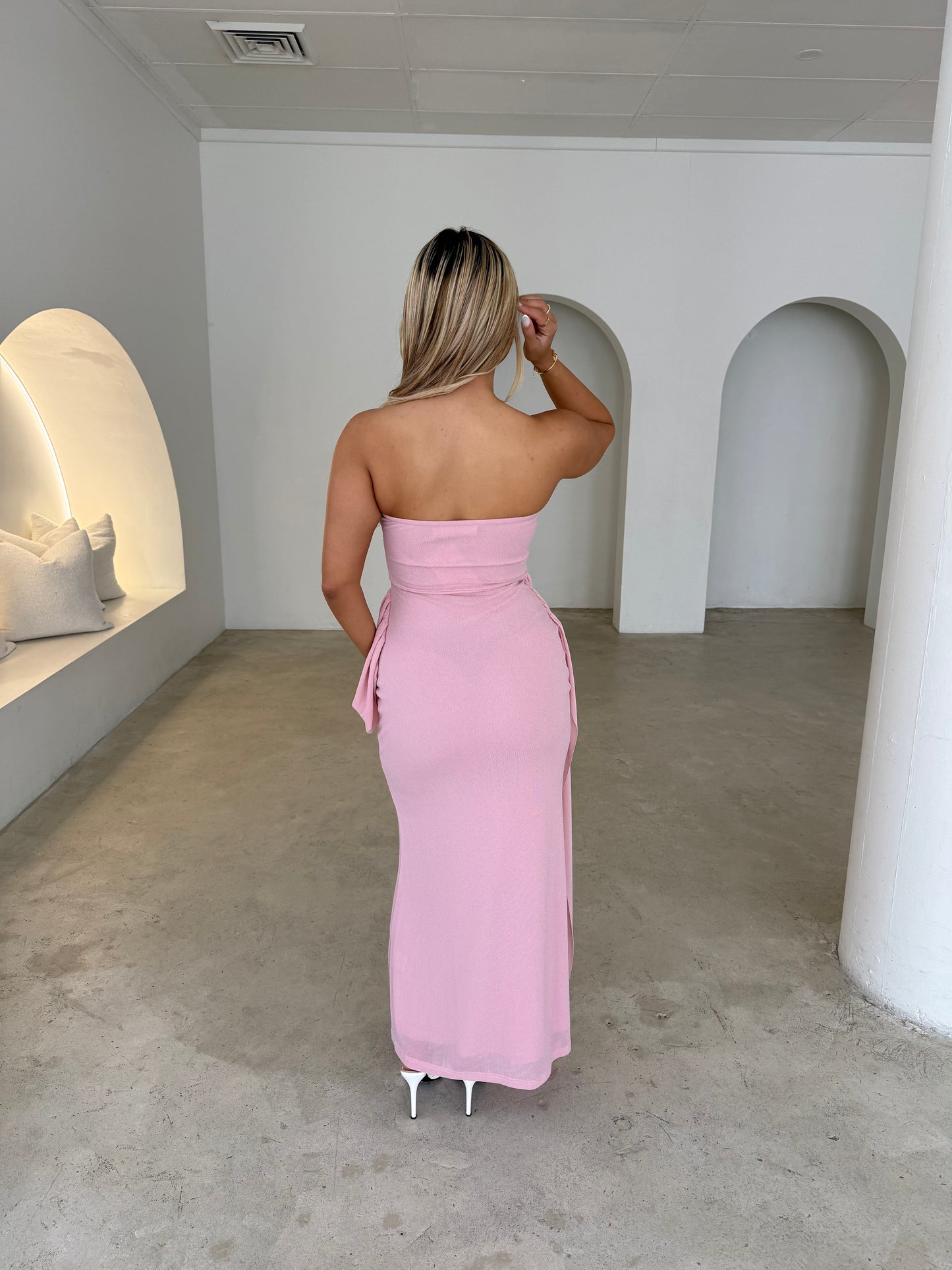 KARINA DRESS - BLUSH