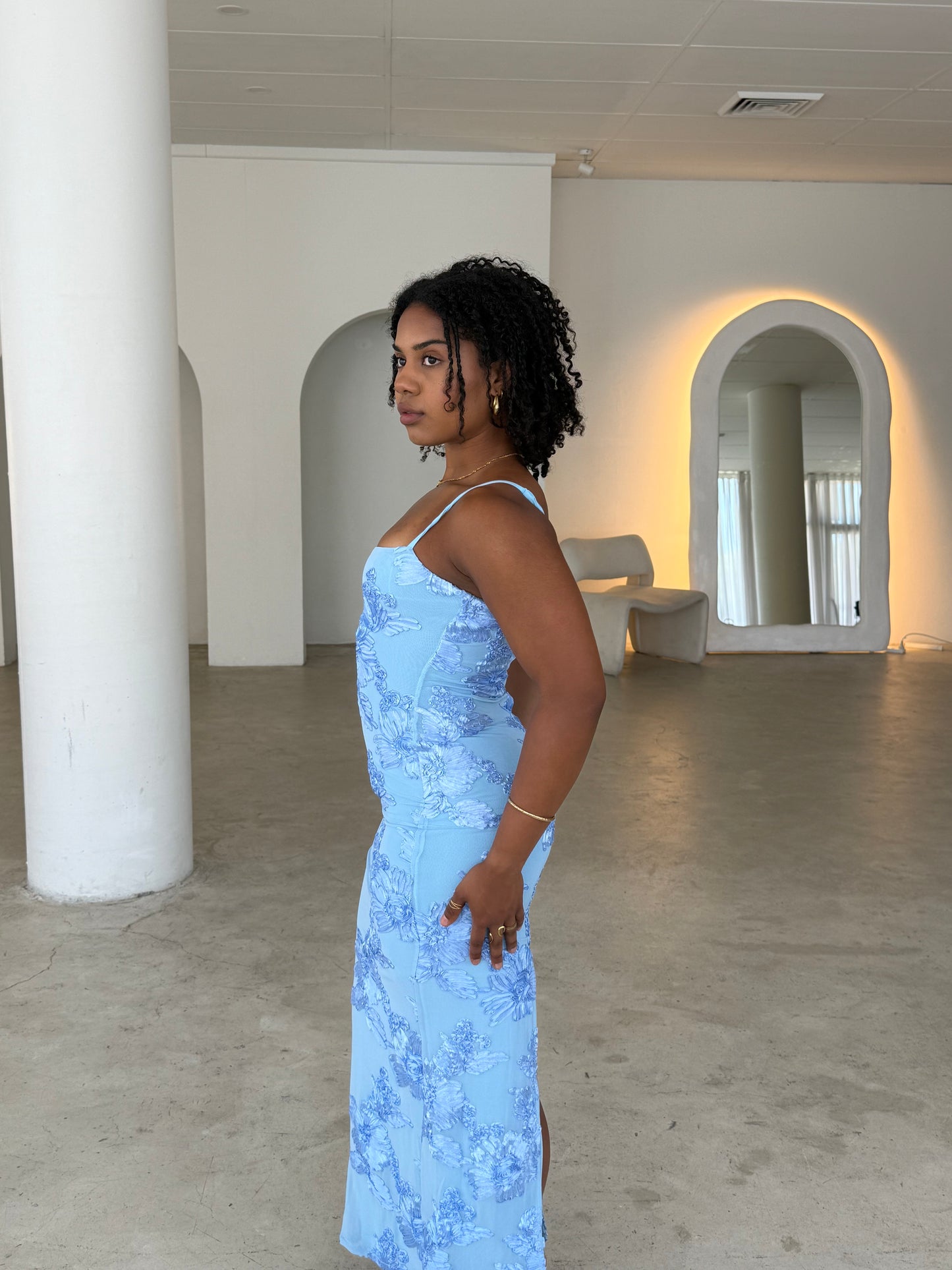 CATALINA DRESS - BLUE