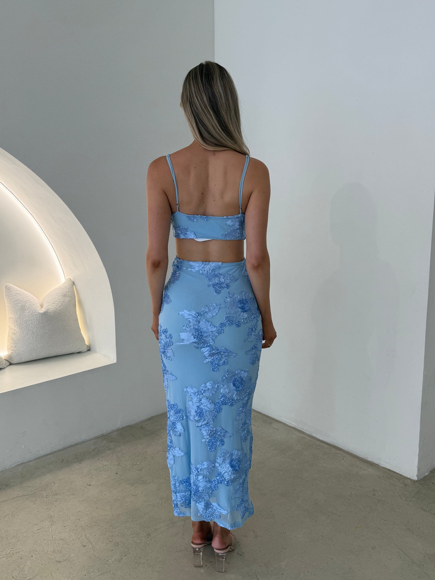 ZOE DRESS - BLUE