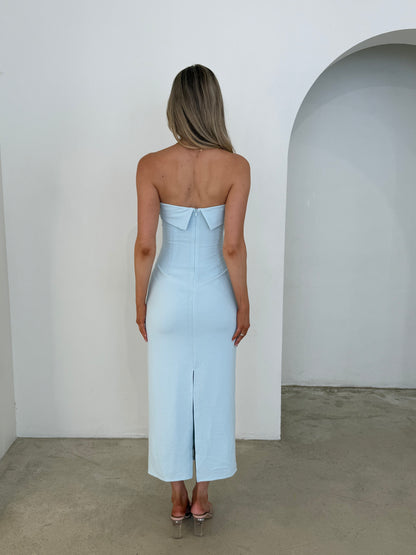 NINA DRESS - ICE BLUE