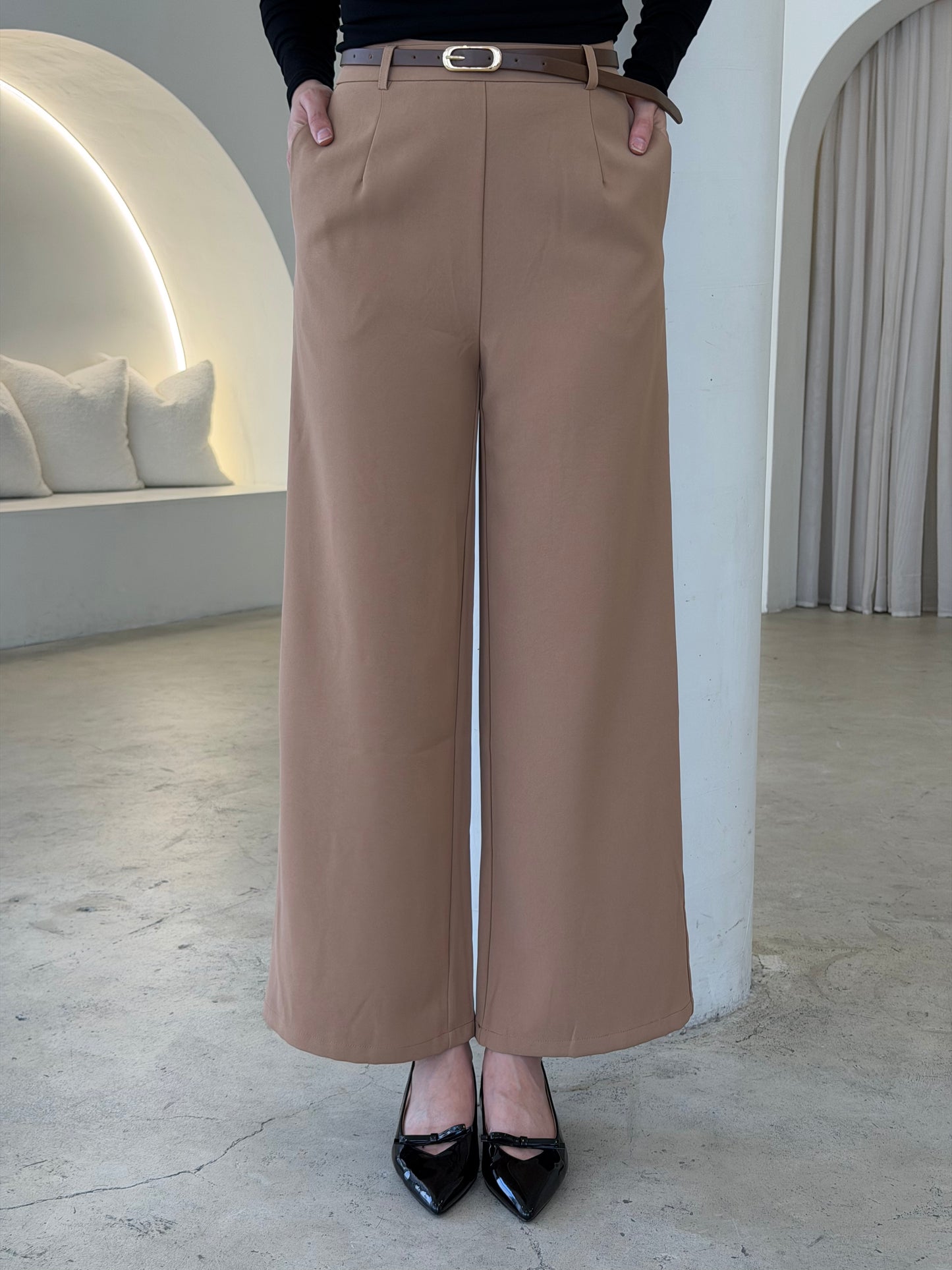 FLORENCE PANTS - MOCHA