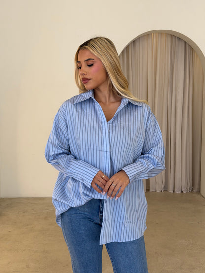 ELODIE SHIRT - BLUE