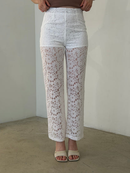 LALA PANTS - WHITE