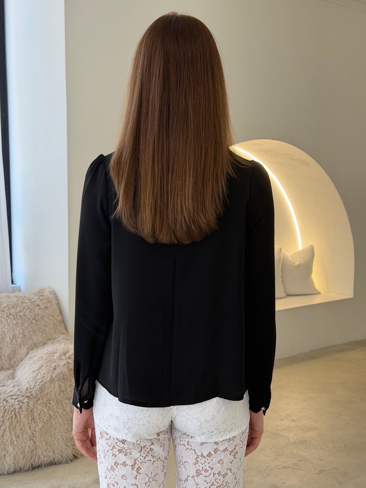 RANA TOP - BLACK