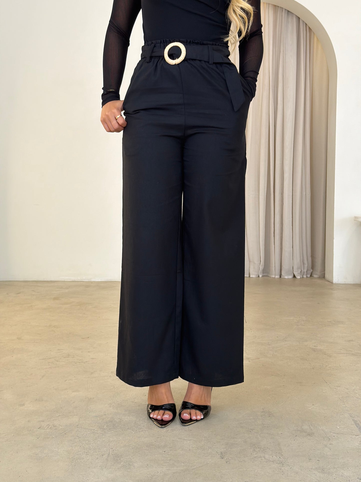 FREYA PANTS - BLACK