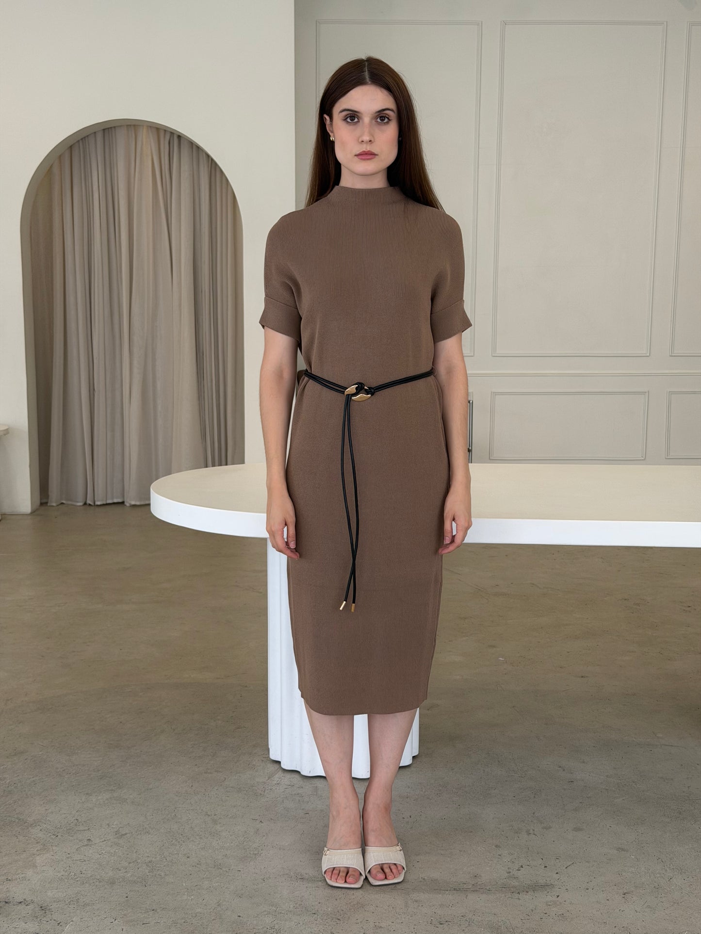 DAISY DRESS - LATTE