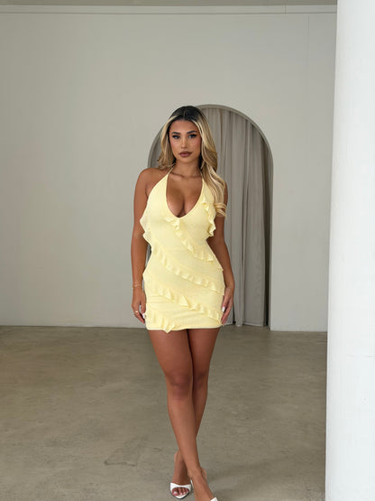 LUME DRESS - YELLOW