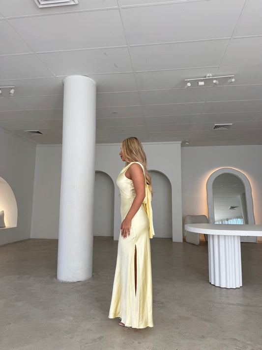 PORSHA DRESS - YELLOW